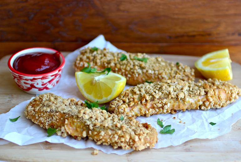 Palitos de Pescado con Honey Nut Cheerios™