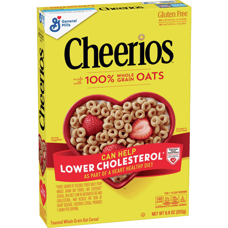 Original cheerios, front of package